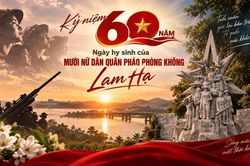 Trailer: Kỷ niệm 60 năm ngày hy sinh của 10 nữ dân quân pháo phòng không Lam Hạ (1966 - 2026)