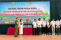 Sân khấu hóa tuyên truyền pháp luật cho học sinh
