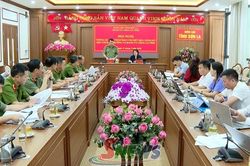 Thông qua dự thảo báo cáo giám sát đối với Đảng ủy Công an tỉnh