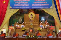An Giang: Hội Đoàn kết Sư sãi yêu nước tỉnh thăm Trường Trung cấp Phật học Nam tông Khmer Kiên Giang