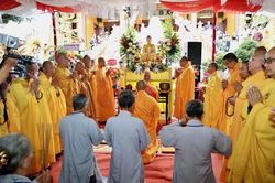 Đắk Lắk: Chùa Linh Thứu trang nghiêm tổ chức lễ rót đồng đúc đại hồng chung