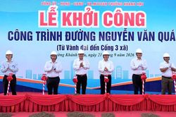 Tây Ninh: Nâng cấp đường Nguyễn Văn Quá, mở thêm động lực phát triển hạ tầng Khánh Hậu