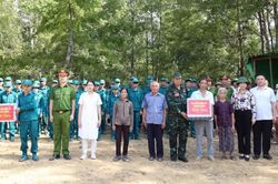 Xã Nguyễn Huệ hoàn thành diễn tập phòng thủ dân sự