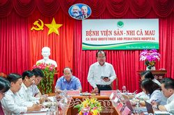 Cà Mau sẽ xây dựng Bệnh viện Nhi đồng quy mô 500 giường