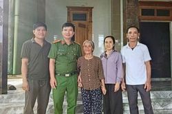 Cụ bà là vợ liệt sĩ đi lạc gần 40 km đã về với gia đình