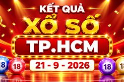 XSHCM 21/9 - Kết quả xổ số Hồ Chí Minh hôm nay 21/9/2026 - XSHCM ngày 21 tháng 9