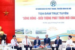 Tọa đàm 'Sông Hồng - Biểu tượng phát triển mới của Thủ đô'
