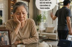 Con trai cả từ chối phụng dưỡng, bảo 'đem nhà cho con út thì để nó nuôi mẹ'