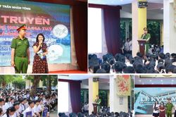 Công an phường giúp học sinh nhận diện cạm bẫy từ thuốc lá điện tử và chất gây nghiện mới