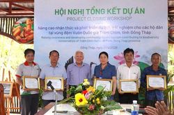 Nhân rộng mô hình du lịch trải nghiệm gắn với bảo tồn thủy sản ở Đồng Tháp