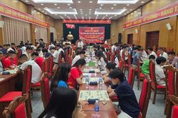 Hơn 100 kỳ thủ tranh tài tại Giải cờ tướng xuất sắc quốc gia 2026