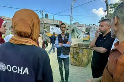 Trẻ em Gaza trở lại trường học, các nỗ lực cứu trợ tiếp tục được triển khai