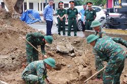Quảng Trị: Mở rộng tìm kiếm hài cốt liệt sĩ tại phường Quảng Trị