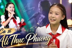 Ca sĩ Ali Thục Phương: Chưa biết chữ đã học thuộc kịch bản để quay chương trình
