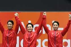Màn ăn mừng bùng nổ của các nhà vô địch Asiad 20