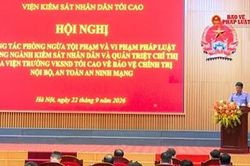 Tăng cường ph&ograve;ng ngừa tội phạm, vi phạm ph&aacute;p luật v&agrave; bảo vệ an ninh nội bộ trong ng&agrave;nh Kiểm s&aacute;t