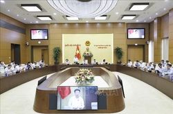 UBTV Quốc hội tiếp tục cho ý kiến về một số Luật