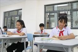 Niềm vui trong ngôi trường nội trú khang trang