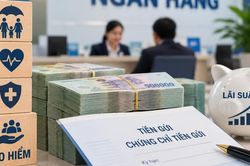 Gửi hàng trăm nghìn tỷ đồng tại ngân hàng, các doanh nghiệp bảo hiểm thu bao nhiêu tiền lãi?