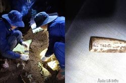 Quy tập 1 hài cốt liệt sĩ quân tình nguyện tại Lào có kỷ vật ký hiệu ‘T62-07’
