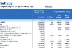Đến lượt các ETF nội mạnh tay rút ròng