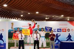 Giải các Câu lạc bộ Nghĩa Dũng karate phân đường Đà Nẵng 3:Câu lạc bộ Nam Dương xếp Nhất toàn đoàn