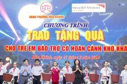 Hơn 178 triệu đồng hỗ trợ trẻ em khó khăn phường Hòa Khánh