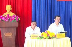 Đại biểu HĐND tỉnh Khánh Hòa tiếp xúc cử tri xã Khánh Vĩnh
