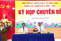 HĐND xã Hòa Trí thông qua nhiều nghị quyết tại Kỳ họp chuyên đề