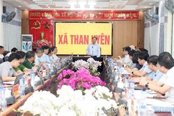 Ban Thường vụ Tỉnh uỷ làm việc tại xã Than Uyên