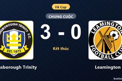 Gainsborough Trinity thắng áp đảo Leamington ở vòng loại FA Cup