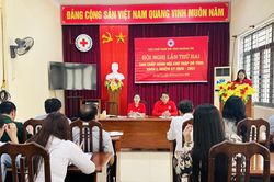 Thống nhất trọng tâm hoạt động Hội Chữ thập đỏ tỉnh nhiệm kỳ mới