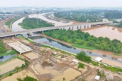 Đường ven sông Cái xuyên trung tâm thành phố Đồng Nai tăng tốc thi công