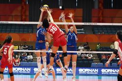 ASIAD 20: Bóng chuyền nữ Việt Nam cán đích vị trí thứ 7 sau khi đánh bại Kazakhstan