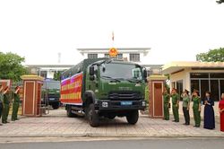 Khánh Hòa: Đưa 26 hài cốt liệt sĩ về Nghĩa trang liệt sĩ Hòn Dung