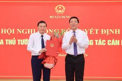 Bộ Xây dựng có tân Thứ trưởng