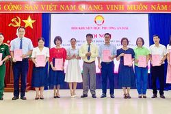 Hội Khuyến học An Hải, Đà Nẵng kiện toàn tổ chức sau sắp xếp, tiếp sức học sinh khó khăn