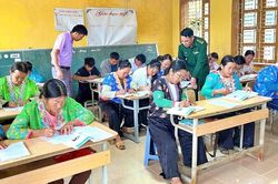 Chuyện về một 'Công dân học tập' mang quân hàm xanh nơi ngàn mây biên giới