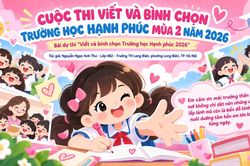 Mái trường - Nơi hạnh phúc đong đầy