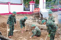 Phát hiện 6 hài cốt liệt sỹ tại khu vực Thành Cổ Quảng Trị