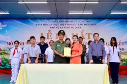 Phường Tương Mai ra mắt mô hình 'Trường học văn minh, cộng đồng gắn kết'