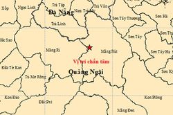 Sau 7 trận động đất ngày hôm qua, Quảng Ngãi lại hứng thêm động đất 3.2 độ