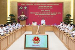 Thông qua dự thảo báo cáo kết quả kiểm tra, giám sát (đợt 3) đối với Ban Thường vụ Đảng ủy Chính phủ