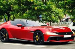 Cận cảnh Ferrari 12Cilindri độc nhất Việt Nam lăn bánh ở TPHCM