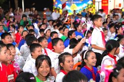 Trung thu đến sớm cho trẻ em Thanh Hóa