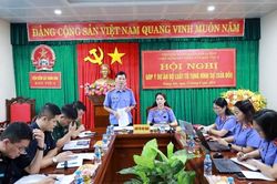 VKSND khu vực 5, tỉnh Hà Tĩnh: Hội nghị góp ý Dự án Bộ luật Tố tụng hình sự (Sửa đổi)