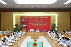 Thông qua dự thảo Báo cáo kết quả giám sát Ban Thường vụ Đảng ủy Chính phủ