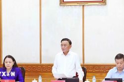 Thường trực Ban Bí thư chủ trì họp về hệ thống quản lý công việc, đánh giá cán bộ trên môi trường số