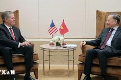 Tổng Bí thư, Chủ tịch nước Tô Lâm tiếp Thượng nghị sỹ Hoa Kỳ Steve Daines
