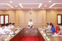 Thông qua dự thảo kết quả kiểm tra, giám sát đối với Ban Thường vụ Tỉnh uỷ Cao Bằng